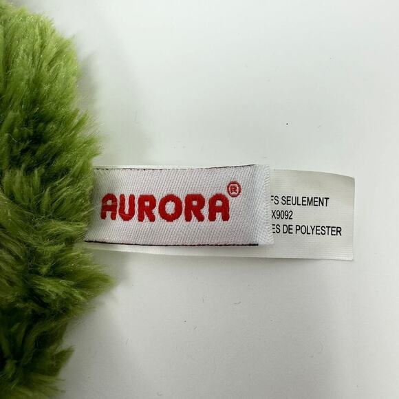 New Aurora 10" Frog Hand Puppet 32051 Green Plush Toy Puppet Storytelling Play - Picture 13 of 16
